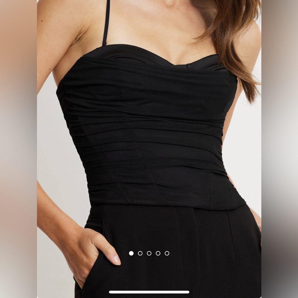 Dynamite black mesh tank